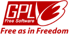 GPLv3 License Logo